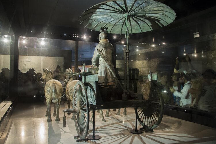 Повозка, которой более 2000 лет