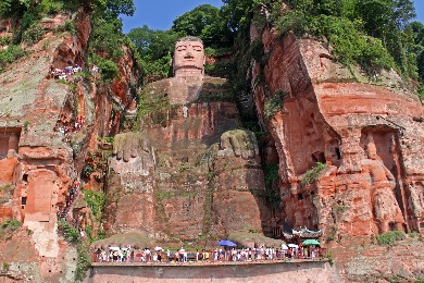 Статуя Будды в Лэшане Китай