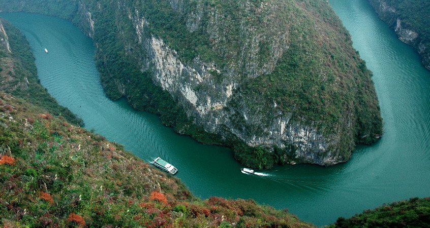 Три ущелья на реке Янцзы