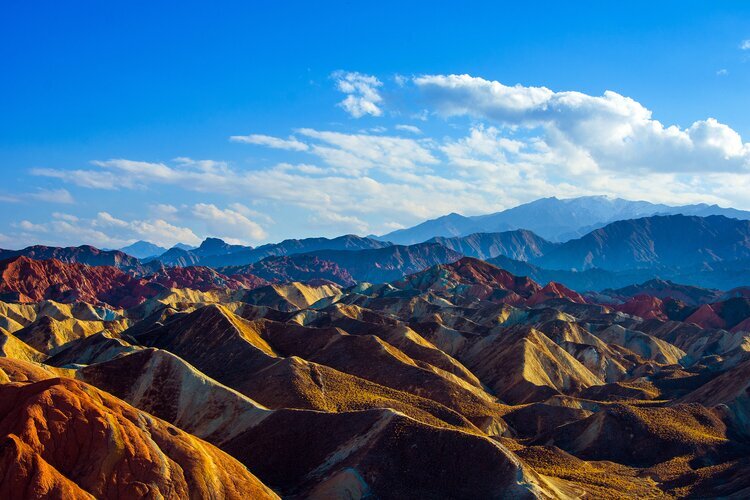 Данься — цветные горы