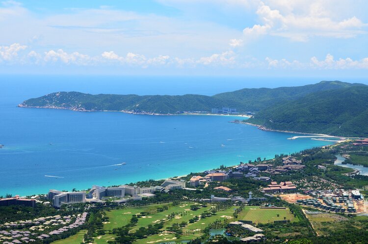 Красивое побережье