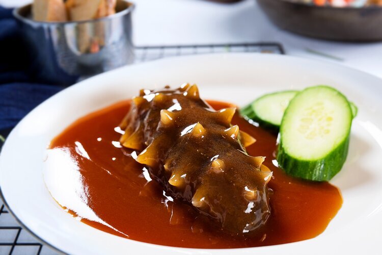 Трепанг в луке