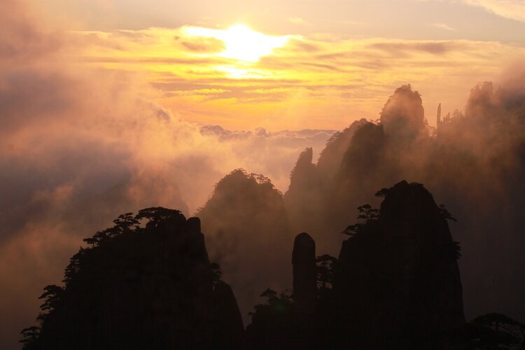 Восход солнца на