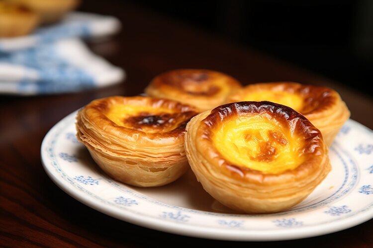 тарт с кремом