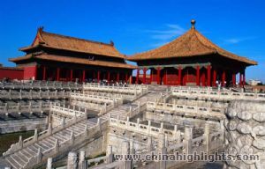 Знаменитый древний китайский зданий